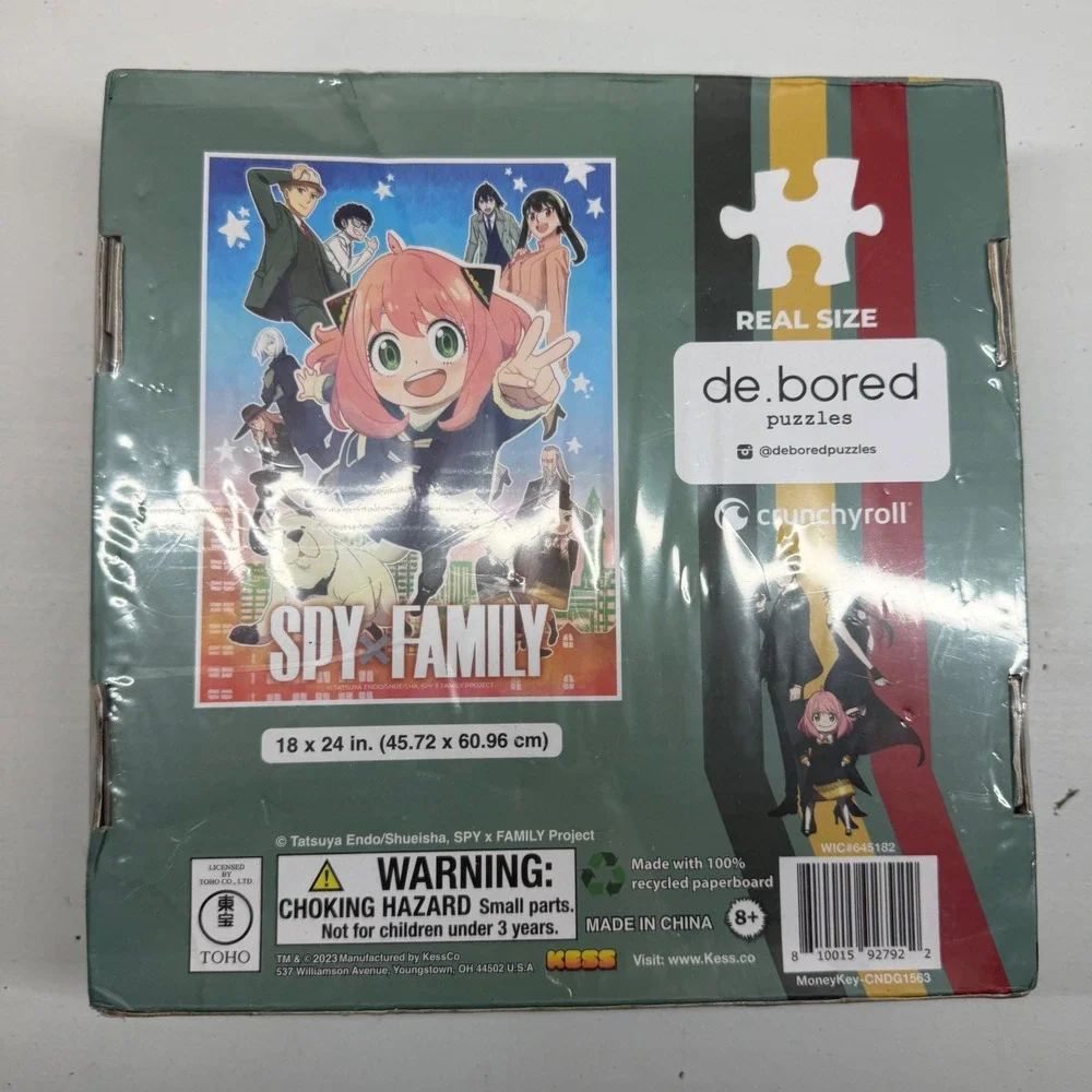 Spy‎ x Family 500 Piece Puzzle Anya Forger Anime Jigsaw Toy Gift Kids NEW SEALED